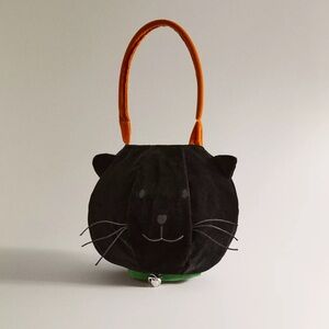 CHILDREN'S HALLOWEEN CAT CANDY BAG
